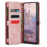 CaseMe Samsung Galaxy S23 Cover 008 Series Aftagelig Skal Rosa