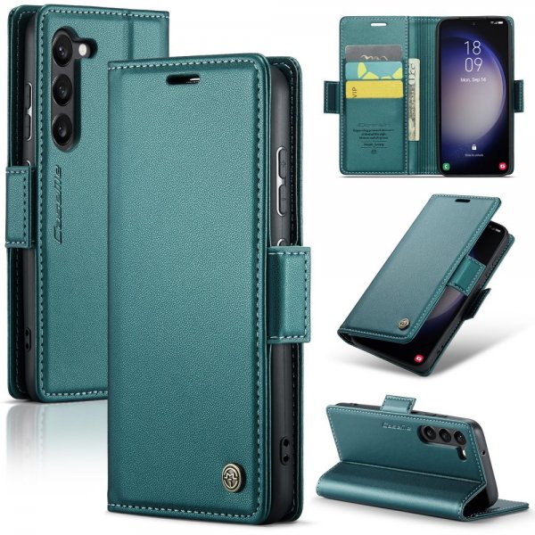 CaseMe Samsung Galaxy S23 Etui 023 Series Grøn