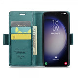CaseMe Samsung Galaxy S23 Etui 023 Series Grøn