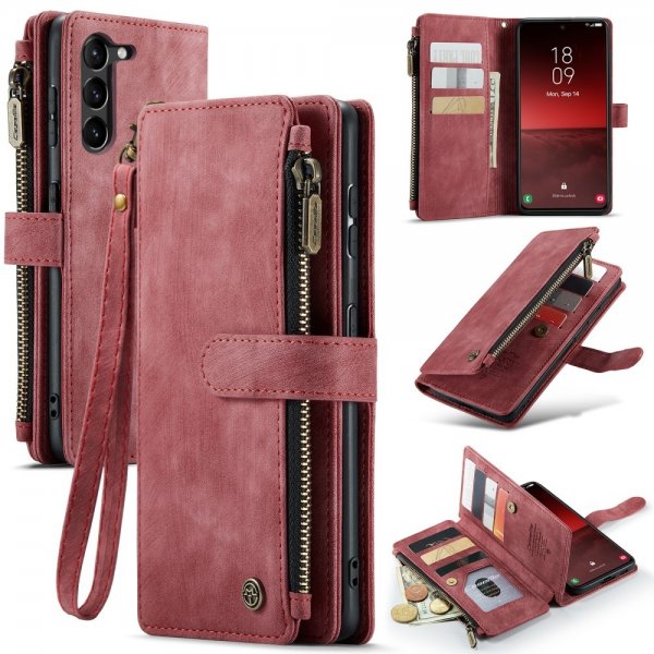 CaseMe Samsung Galaxy S23 Cover C30 Series Rød