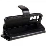 Nordic Covers Samsung Galaxy S23 Cover Essential Leather Raven Black