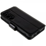 Nordic Covers Samsung Galaxy S23 Cover Essential Leather Raven Black