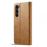Lc.Imeeke Samsung Galaxy S23 Cover med Kortlomme Kickstand Brun