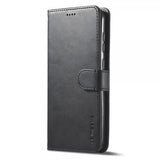 Lc.Imeeke Samsung Galaxy S23 Cover med Kortlomme og Standfunktion Sort