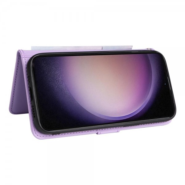 Betopnice Samsung Galaxy S23 Cover med aftageligt etui 005 Lilla