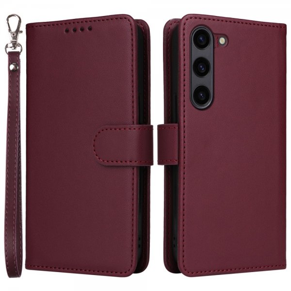 Betopnice Samsung Galaxy S23 Etui med aftageligt Cover 005 Rød