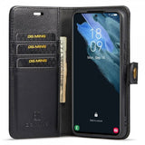 Dg.Ming Samsung Galaxy S23 Etui med Aftageligt Cover Sort