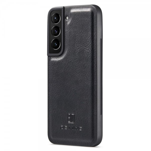 Dg.Ming Samsung Galaxy S23 Etui med Aftageligt Cover Sort