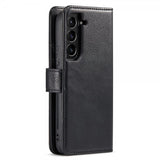 Dg.Ming Samsung Galaxy S23 Etui med Aftageligt Cover Sort