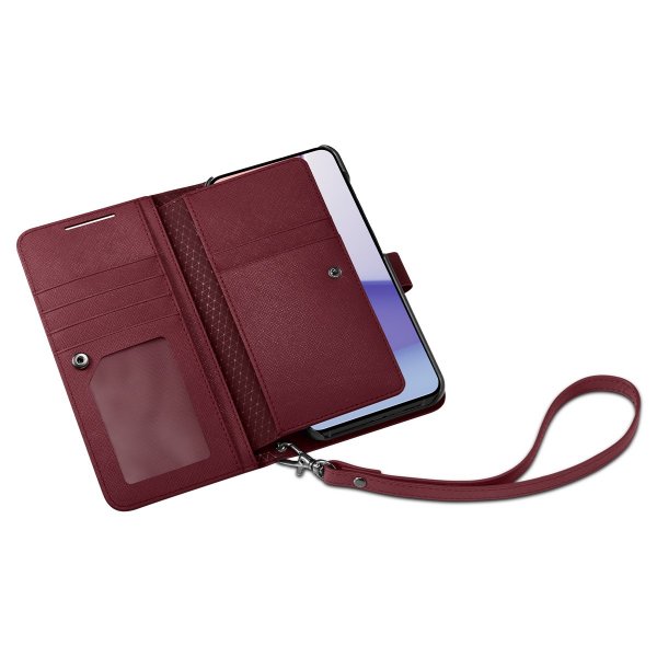 Spigen Samsung Galaxy S23 Cover Wallet S Plus Burgundy