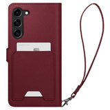 Spigen Samsung Galaxy S23 Cover Wallet S Plus Burgundy