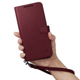 Spigen Samsung Galaxy S23 Cover Wallet S Plus Burgundy