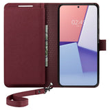 Spigen Samsung Galaxy S23 Cover Wallet S Plus Burgundy