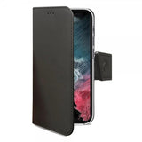 Celly Samsung Galaxy S23 Cover Wally Wallet Case Sort