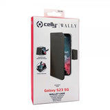 Celly Samsung Galaxy S23 Cover Wally Wallet Case Sort