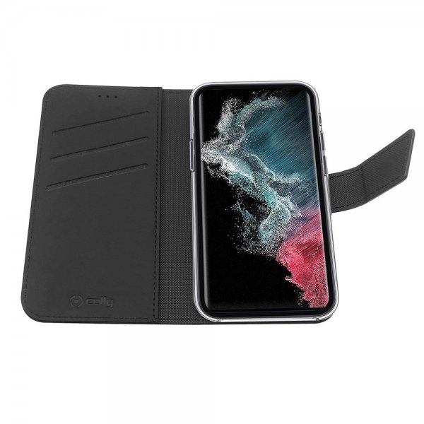 Celly Samsung Galaxy S23 Cover Wally Wallet Case Sort