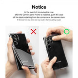 Ringke Samsung Galaxy S23/Galaxy S23 Plus Kamerabeskytter Camera Lens Frame Sort