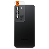 Spigen Samsung Galaxy S23/S23 Plus/S24 Kamerabeskyttelse GLAS.tR EZ Fit Optik Pro 2-pak Sort