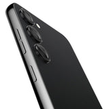 Spigen Samsung Galaxy S23/S23 Plus/S24 Kamerabeskyttelse GLAS.tR EZ Fit Optik Pro 2-pak Sort