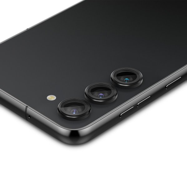 Spigen Samsung Galaxy S23/S23 Plus/S24 Kamerabeskyttelse GLAS.tR EZ Fit Optik Pro 2-pak Sort