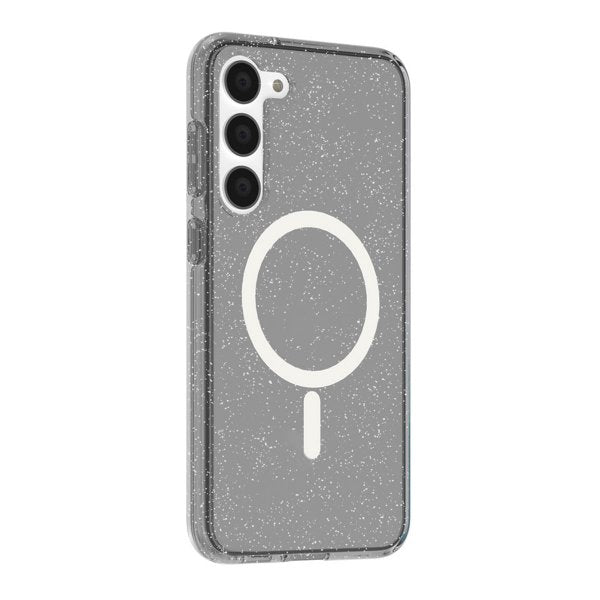 Samsung Galaxy S23 Cover Glitter MagSafe Sort