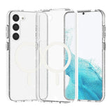 Samsung Galaxy S23 Cover Glitter MagSafe Transparent