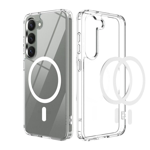 Samsung Galaxy S23 Cover MagSafe Gennemsigtig