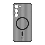 Rvelon Samsung Galaxy S23 Cover Bølget MagSafe Sort
