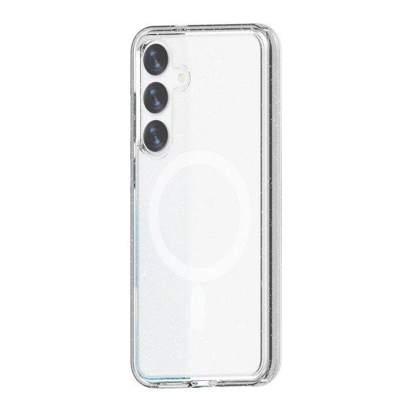 Samsung Galaxy S23 Cover Glitter Stødsikkert Transparent