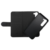 Rvelon Samsung Galaxy S23 Etui Magnetisk Aftageligt Cover Sort