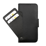 Rvelon Samsung Galaxy S23 Plus Etui Udklappeligt Kortrum Sort