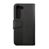 Rvelon Samsung Galaxy S23 Plus Etui Udklappeligt Kortrum Sort