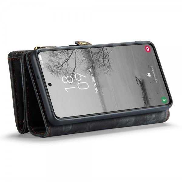 CaseMe Samsung Galaxy S23 Plus Cover 008 Series Aftageligt Cover Sort