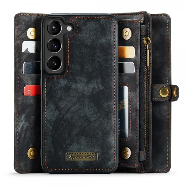 CaseMe Samsung Galaxy S23 Plus Cover 008 Series Aftageligt Cover Sort