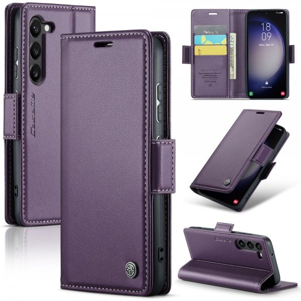 CaseMe Samsung Galaxy S23 Plus Cover 023 Series Lilla