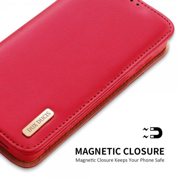 Dux Ducis Samsung Galaxy S23 Plus Cover Hivo Serie Rød