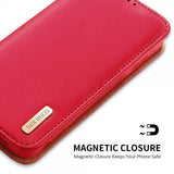 Dux Ducis Samsung Galaxy S23 Plus Cover Hivo Serie Rød
