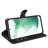 Nordic Covers Samsung Galaxy S23 Plus Cover Litchi Raven Black