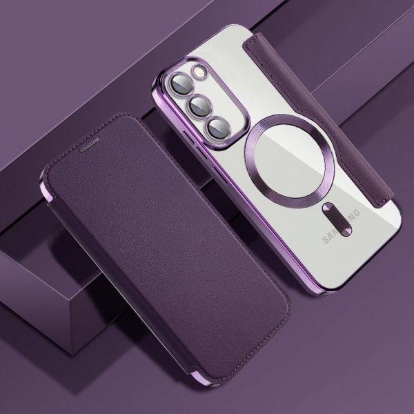 Samsung Galaxy S23 Plus Cover MagSafe Lilla