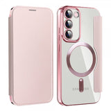 Samsung Galaxy S23 Plus Cover MagSafe Rosa