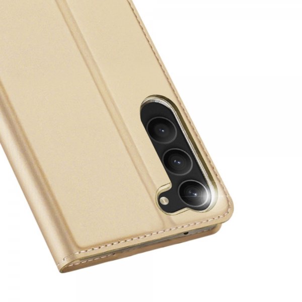 Dux Ducis Samsung Galaxy S23 Plus Cover Skin Pro Series Guld