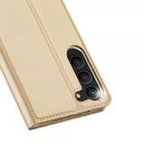 Dux Ducis Samsung Galaxy S23 Plus Cover Skin Pro Series Guld