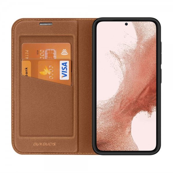 Dux Ducis Samsung Galaxy S23 Plus Cover Skin X2 Series Brun