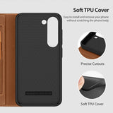 Dux Ducis Samsung Galaxy S23 Plus Cover Skin X2 Series Brun