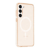Samsung Galaxy S23 Plus Cover Glitter MagSafe Guld
