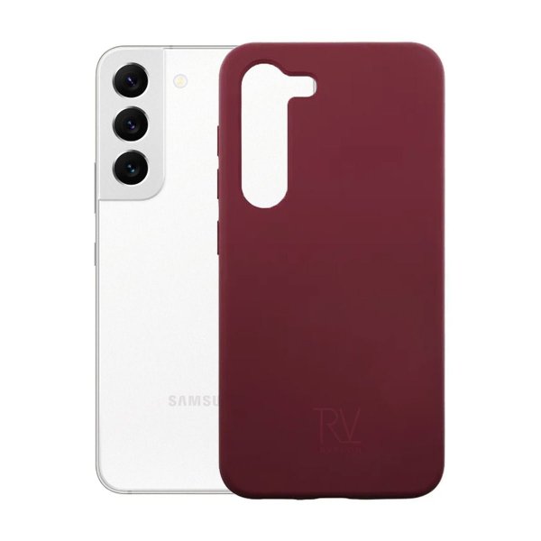 Rvelon Samsung Galaxy S23 Plus Cover Silikone Rød