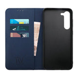 Rvelon Samsung Galaxy S23 Plus Cover Magnetisk Aftagelig Skal Blå