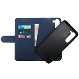 Rvelon Samsung Galaxy S23 Plus Cover Magnetisk Aftagelig Skal Blå