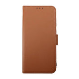 Rvelon Samsung Galaxy S23 Plus Cover Magnetisk Aftagelig Taske Brun