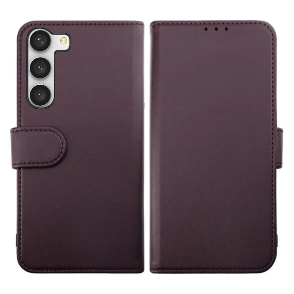 Rvelon Samsung Galaxy S23 Plus Cover Magnetisk Aftageligt Etui Lilla